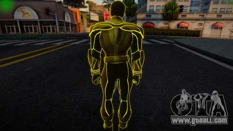 Green Lantern (Yellow) for GTA San Andreas