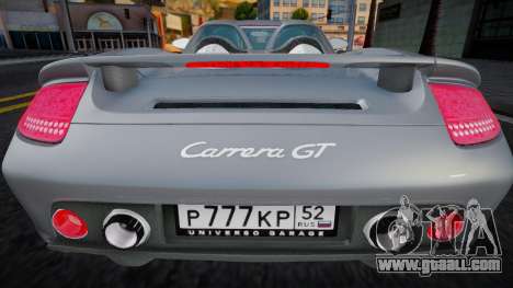 2003 Porsche Carrera GT for GTA San Andreas