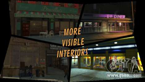 More Visible Interiors for GTA 4
