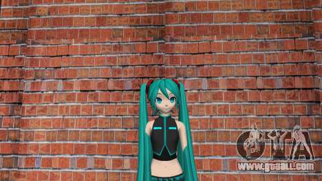 Hatsune Miku Dancer Clothe for GTA Vice City