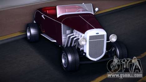 1932 Ford Roadster Hot Rod - Skull for GTA Vice City