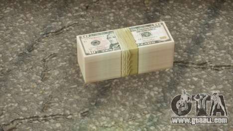 Realistic Banknote Dollar 10