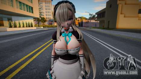 Ichinose Asuna from Blue Archive for GTA San Andreas