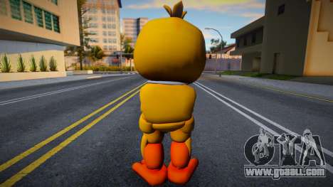 Toy Chica (FNAF World) for GTA San Andreas