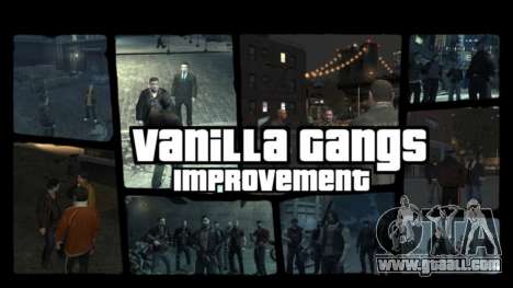 Vanilla Gangs Improvement for GTA 4
