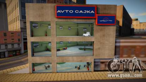 Avto Cajka Automobile Dealership LQ for GTA San Andreas