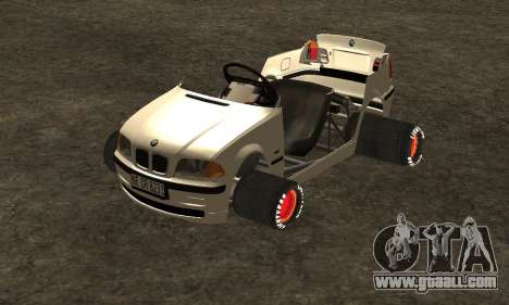 Go Kart Bmw E46 for GTA San Andreas