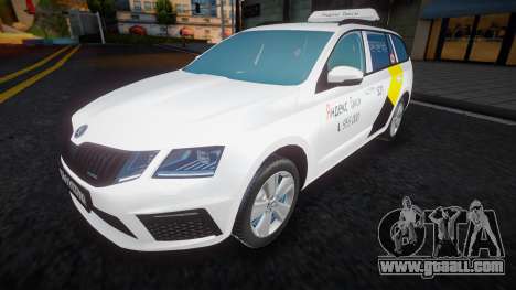 Skoda Octavia VRS Yandex Taxi for GTA San Andreas