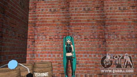 Hatsune Miku Dancer Clothe for GTA Vice City