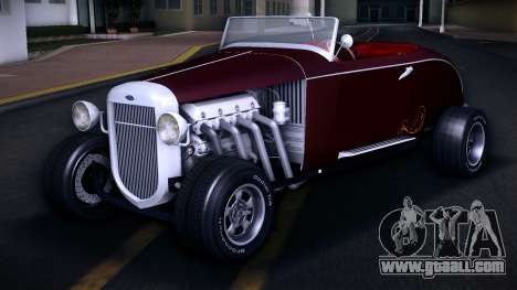 1932 Ford Roadster Hot Rod - Skull for GTA Vice City