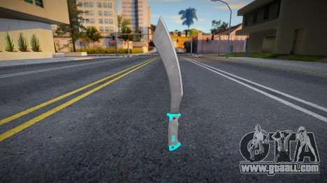 Knife Parang GERBER Indigo for GTA San Andreas