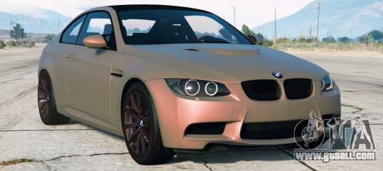 BMW M3 Coupe (E92) 2007〡add-on for GTA 5