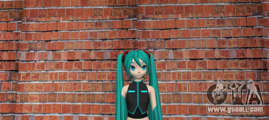 Hatsune Miku Dancer Clothe for GTA Vice City