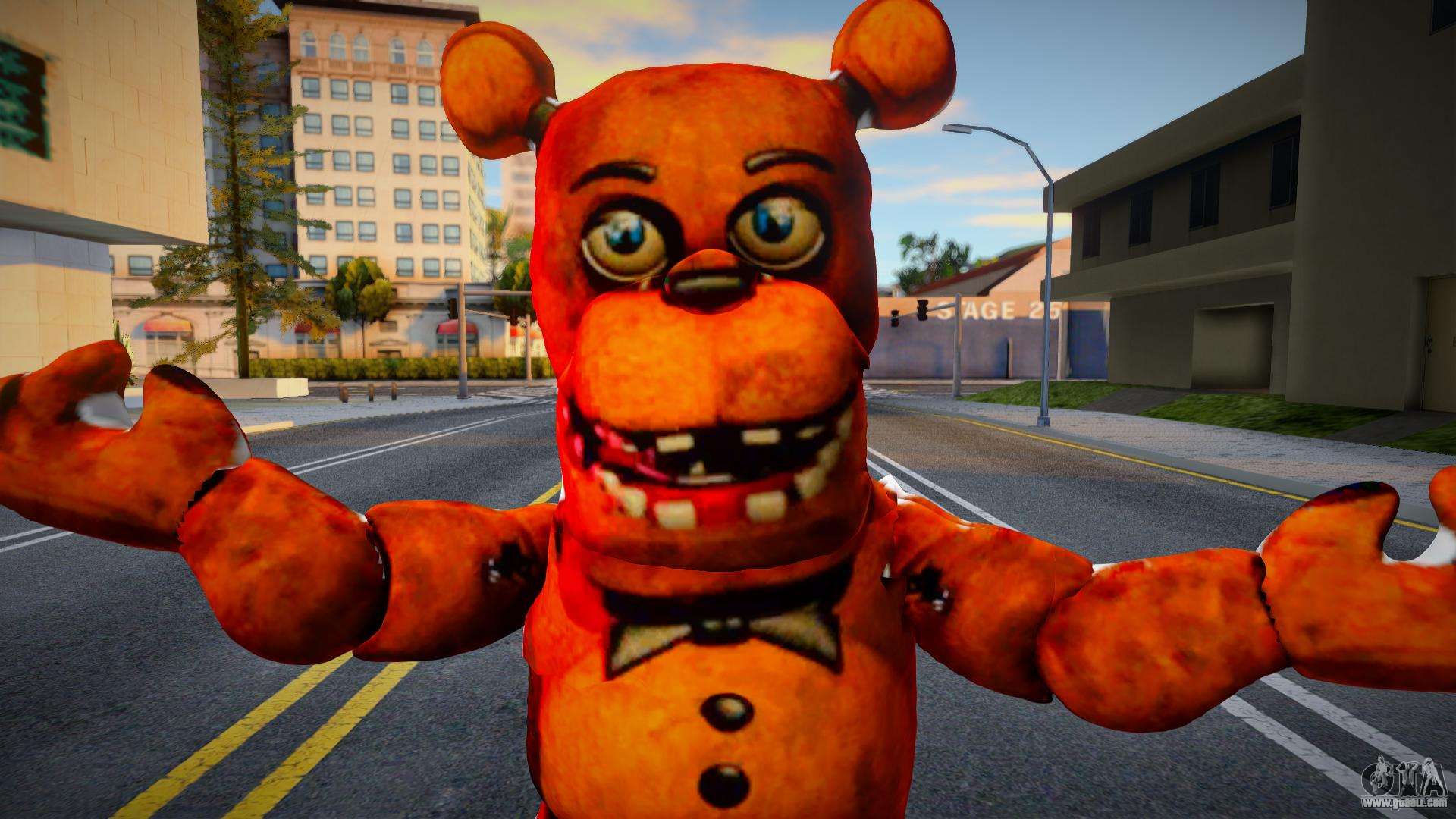 FIVE NIGHTS AT FREDDY'S MOD: FREDDY FAZBEAR - GTA V PC MOD 