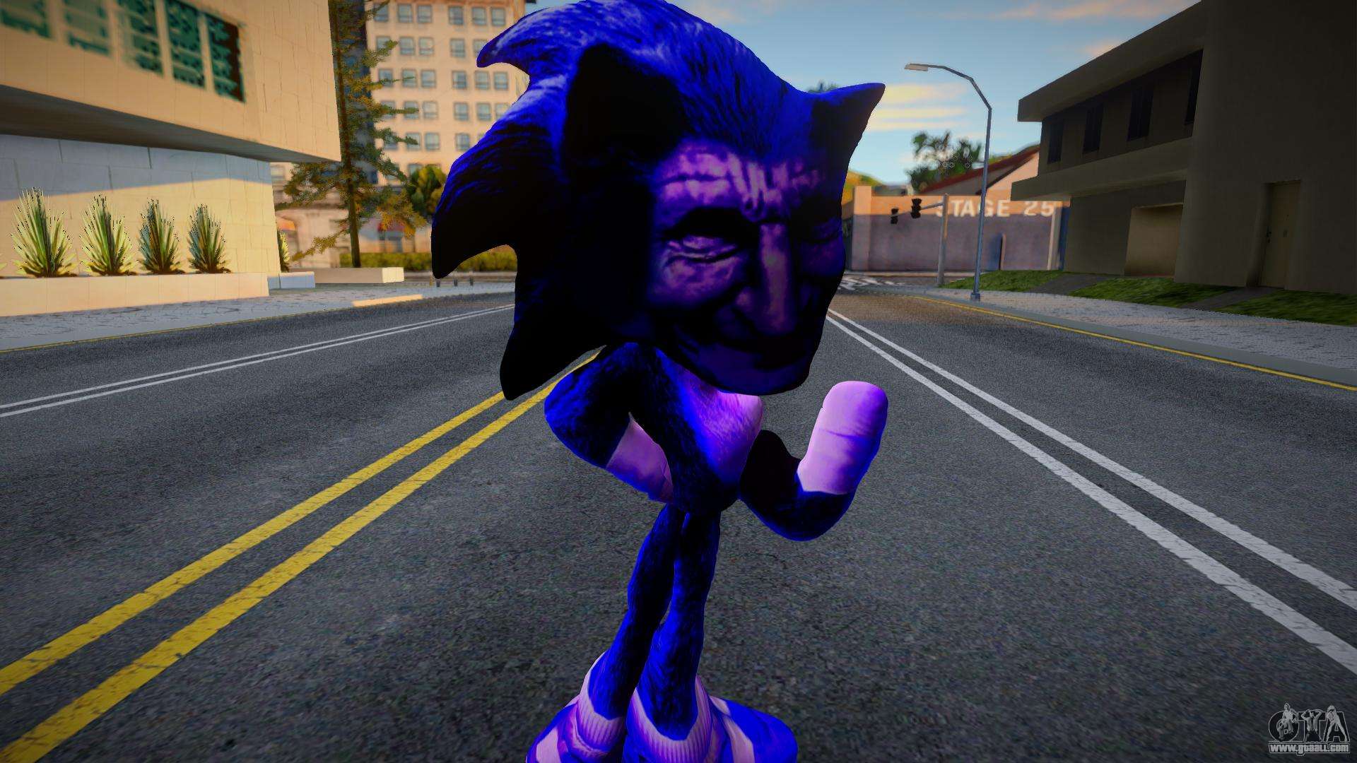 Majin Sonic for GTA San Andreas