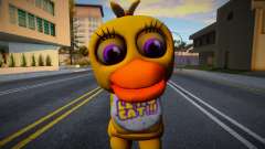Toy Chica (FNAF World) for GTA San Andreas