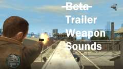 GTA IV Beta Style Weapon Sounds for GTA 4
