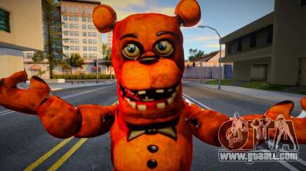 Freddy Fazbear Very Low Poly XD for GTA San Andreas