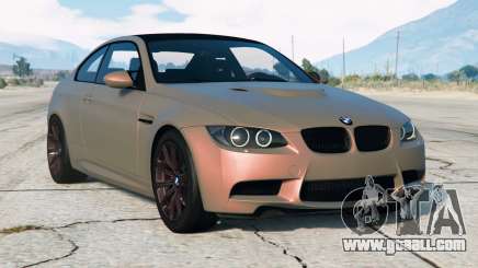 BMW M3 Coupe (E92) 2007〡add-on for GTA 5