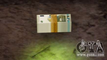 Realistic Banknote Euro 5 for GTA San Andreas Definitive Edition