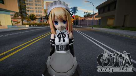 Ram (Maid Outfit) from Hyperdimension Neptunia for GTA San Andreas