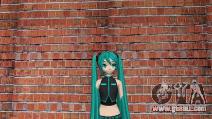 Hatsune Miku Dancer Clothe for GTA Vice City