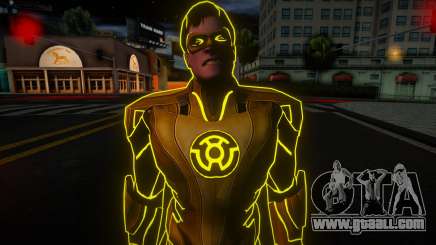 Green Lantern (Yellow) for GTA San Andreas