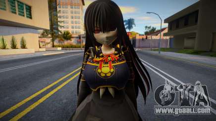 Kagura from Senran Kagura for GTA San Andreas