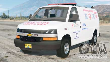 Chevrolet Express Israel Ambulance [ELS] for GTA 5