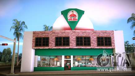 Papa Johns Pizzeria for GTA Vice City