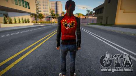 Zoe in red clothes from Left 4 Dead for GTA San Andreas
