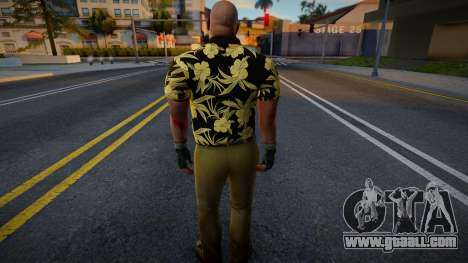Trainer from Left 4 Dead in a Hawaiian shirt (Bl for GTA San Andreas