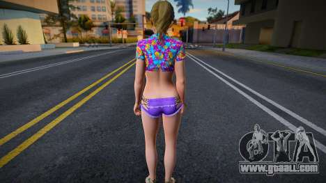 DOAXVV Monica - Loco Moco Vacation for GTA San Andreas