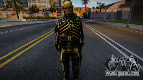 Skeleton costume for GTA San Andreas