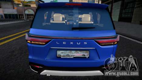 Lexus LX600 2022 CCD (Diamond) for GTA San Andreas