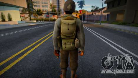 Black Soldier of World War II for GTA San Andreas