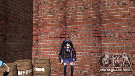 Noire (School Uniform) from Hyperdimension Neptu for GTA Vice City