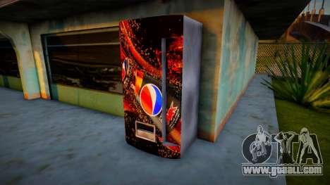 Pepsi Max soda machine for GTA San Andreas