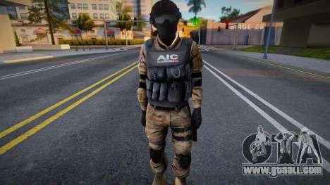 Soldier from A.U.R. Guanajuato for GTA San Andreas
