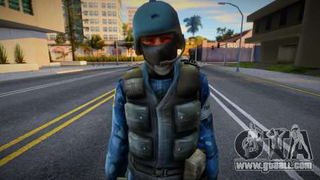 Gsg9 (Russian Police) from Counter-Strike Source for GTA San Andreas