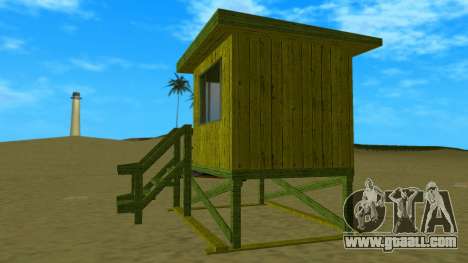 Beach Green House Remade Opened.HD for GTA Vice City