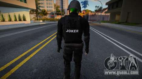 Joker in special forces uniform v1 for GTA San Andreas