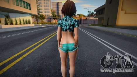 DOAXVV Tsukushi - Loco Moco Vacation for GTA San Andreas