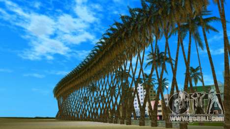 Ocean Walk Side Trees for GTA Vice City