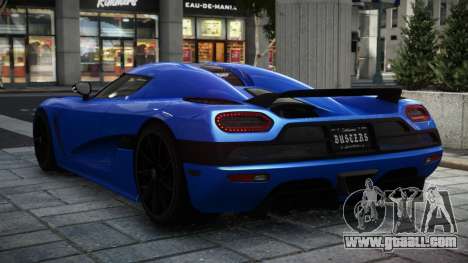 Koenigsegg Agera TR for GTA 4