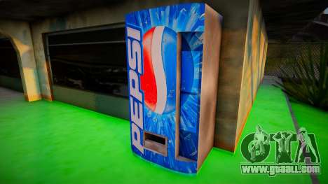 Pepsi soda machine for GTA San Andreas