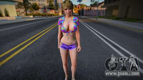 DOAXVV Monica - Loco Moco Vacation for GTA San Andreas