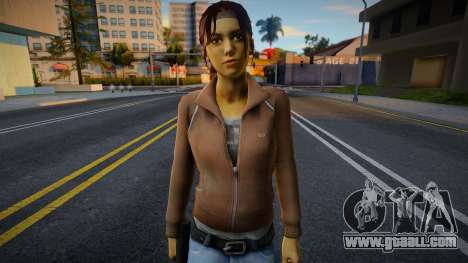 Zoe (Alyx HL2) from Left 4 Dead for GTA San Andreas