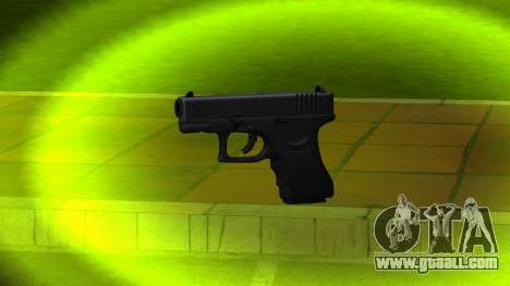 Glock Pistol Red for GTA Vice City