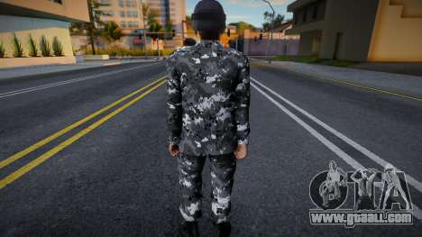 Soldier from Fuerza Única Jalisco v3 for GTA San Andreas